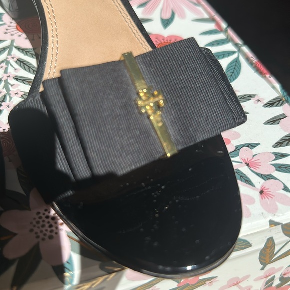 Tory Burch Trudy Block Heel Size 8 - Picture 6 of 8